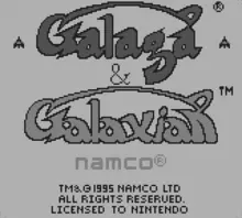 Image n° 2 - screenshots  : Galaga & Galaxian